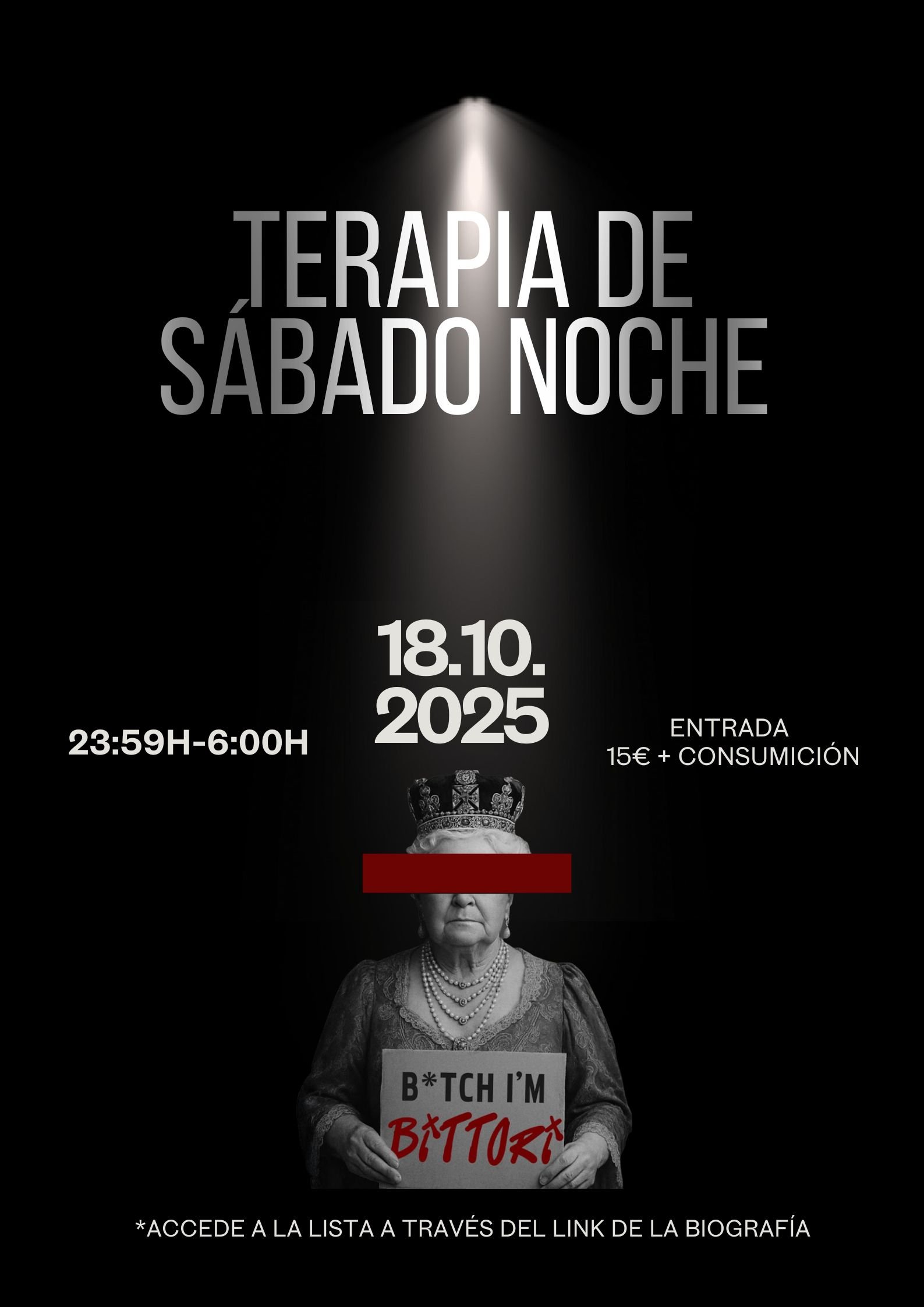 FIESTA DE SÁBADO NOCHE